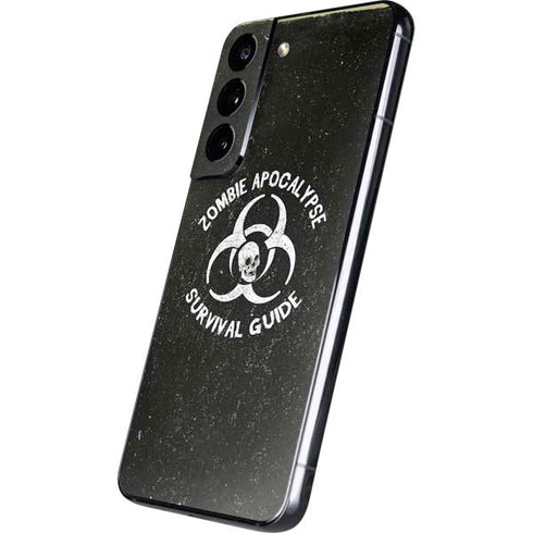 Zombie Apocalypse Survival Guide Galaxy S22 Skin