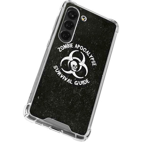 Zombie Apocalypse Survival Guide Galaxy S23 Clear Case