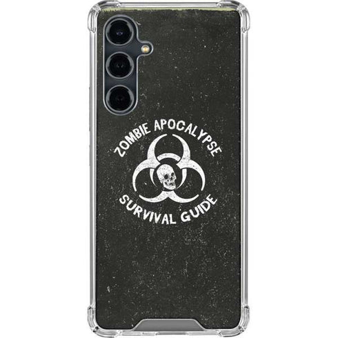 Zombie Apocalypse Survival Guide Galaxy S23 FE Clear Case