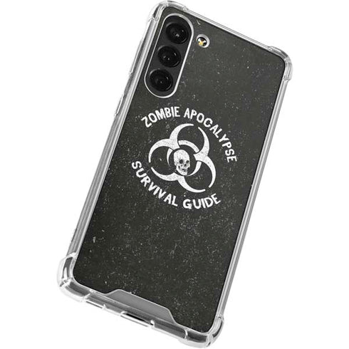 Zombie Apocalypse Survival Guide Galaxy S23 Plus Clear Case