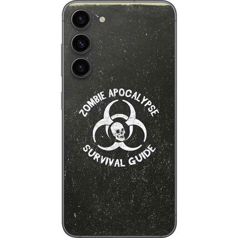 Zombie Apocalypse Survival Guide Galaxy S23 Plus Skin