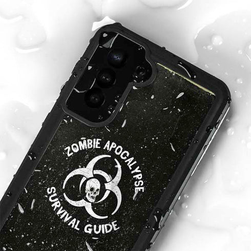 Zombie Apocalypse Survival Guide Galaxy S23 Plus Waterproof Case