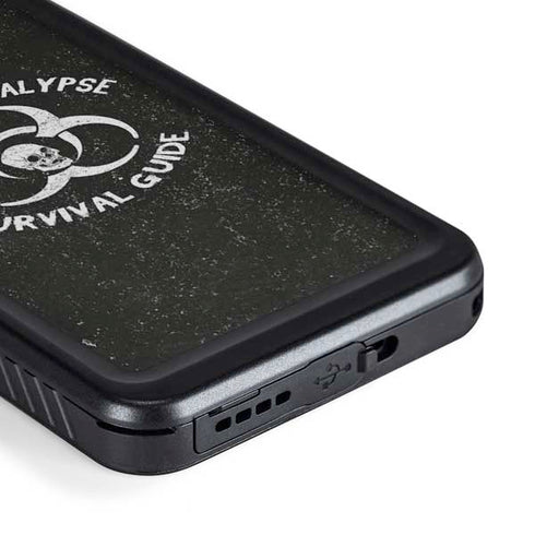 Zombie Apocalypse Survival Guide Galaxy S23 Waterproof Case