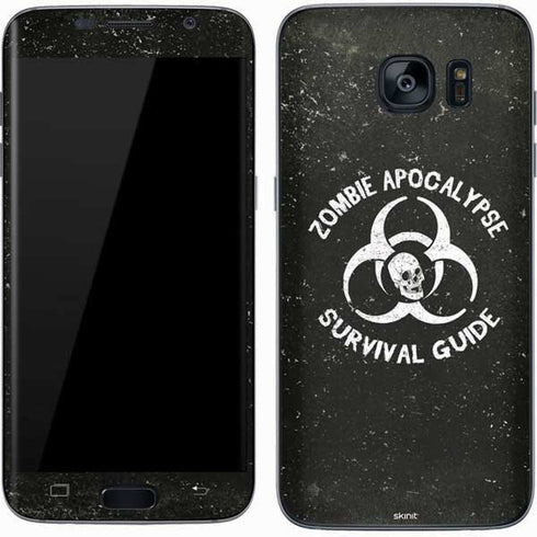 Zombie Apocalypse Survival Guide Galaxy S7 Skin