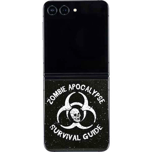 Zombie Apocalypse Survival Guide Galaxy Z Flip5 5G Skin