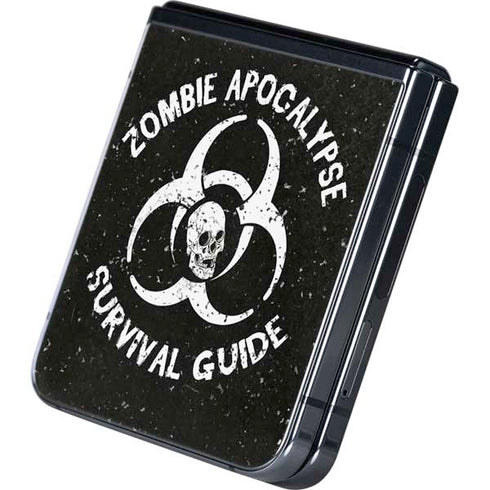 Zombie Apocalypse Survival Guide Galaxy Z Flip5 5G Skin