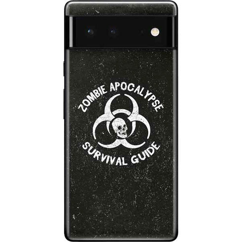 Zombie Apocalypse Survival Guide Google Pixel 6 Skin
