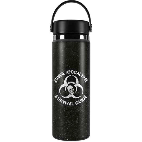 Zombie Apocalypse Survival Guide Hydro Flask 20oz Wide Mouth Skin
