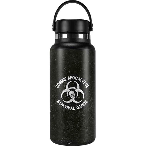 Zombie Apocalypse Survival Guide Hydro Flask 32oz Wide Mouth Skin