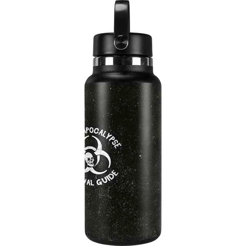 Zombie Apocalypse Survival Guide Hydro Flask 32oz Wide Mouth Skin