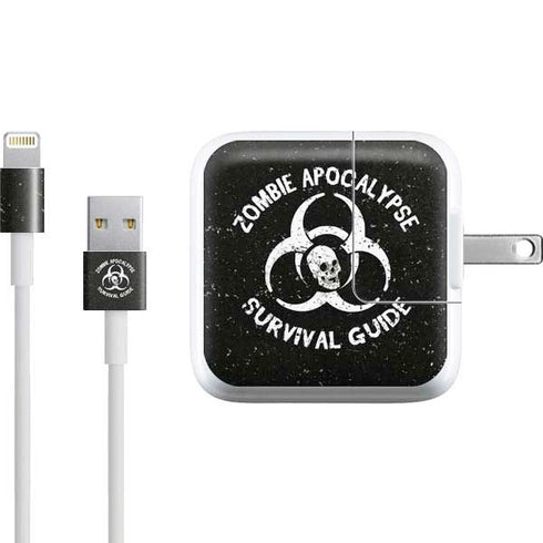 Zombie Apocalypse Survival Guide iPad Charger (10W USB) Skin