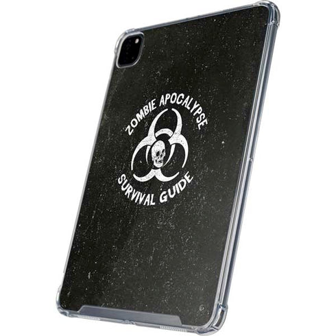 Zombie Apocalypse Survival Guide iPad Pro 12.9in (2020) Clear Case