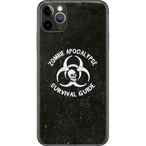 Zombie Apocalypse Survival Guide iPhone 11 Pro Max Skin