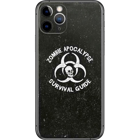Zombie Apocalypse Survival Guide iPhone 11 Pro Skin
