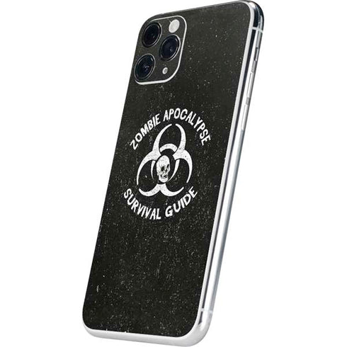 Zombie Apocalypse Survival Guide iPhone 11 Pro Skin