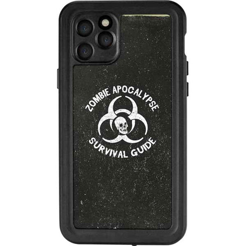 Zombie Apocalypse Survival Guide iPhone 11 Pro Waterproof Case