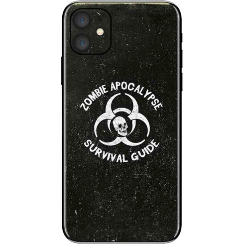 Zombie Apocalypse Survival Guide iPhone 11 Skin