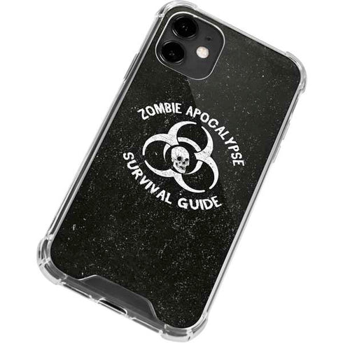Zombie Apocalypse Survival Guide iPhone 12 Mini Clear Case