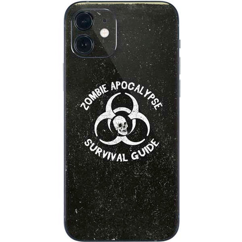 Zombie Apocalypse Survival Guide iPhone 12 Mini Skin