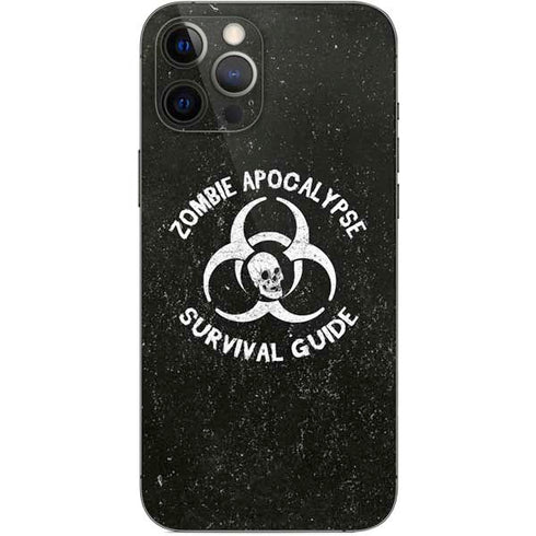 Zombie Apocalypse Survival Guide iPhone 12 Pro Max Skin