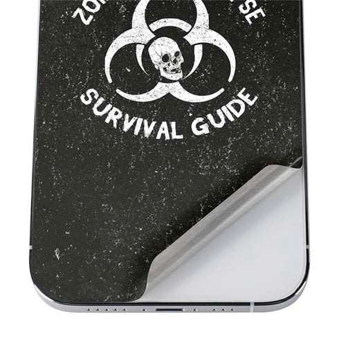 Zombie Apocalypse Survival Guide iPhone 12 Pro Max Skin