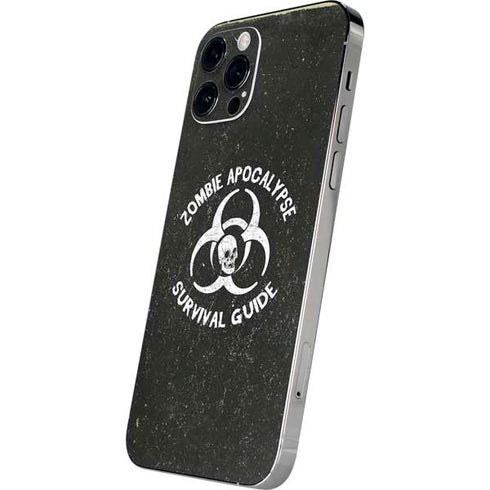 Zombie Apocalypse Survival Guide iPhone 12 Pro Skin