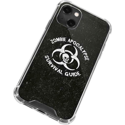 Zombie Apocalypse Survival Guide iPhone 13 Mini Clear Case
