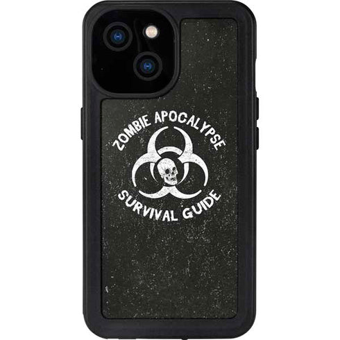 Zombie Apocalypse Survival Guide iPhone 13 Mini Waterproof Case