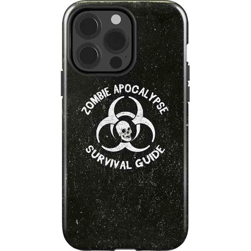 Zombie Apocalypse Survival Guide iPhone 13 Pro Impact Case