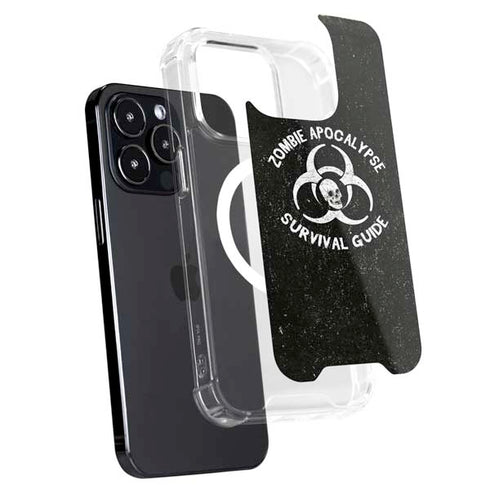 Zombie Apocalypse Survival Guide iPhone 13 Pro MagSafe Case