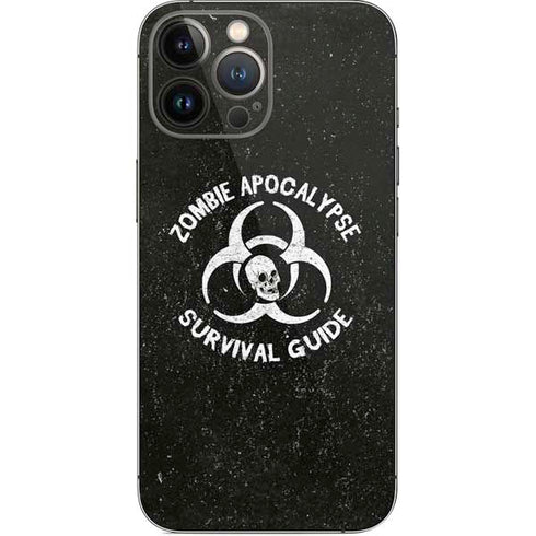 Zombie Apocalypse Survival Guide iPhone 13 Pro Max Skin