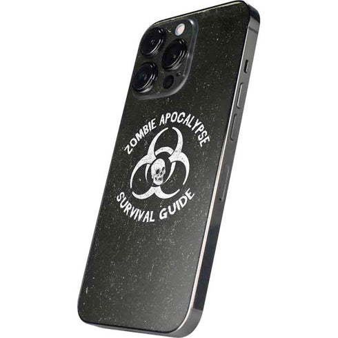 Zombie Apocalypse Survival Guide iPhone 13 Pro Max Skin
