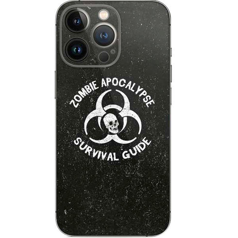 Zombie Apocalypse Survival Guide iPhone 13 Pro Skin