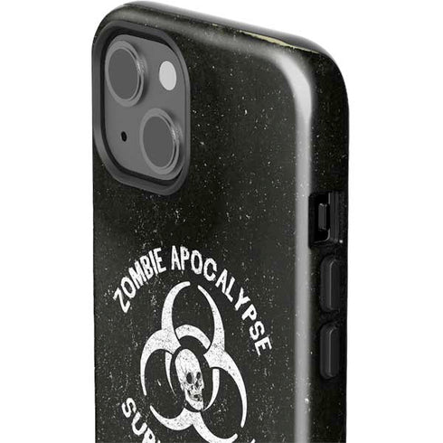 Zombie Apocalypse Survival Guide iPhone 14 Plus Impact Case