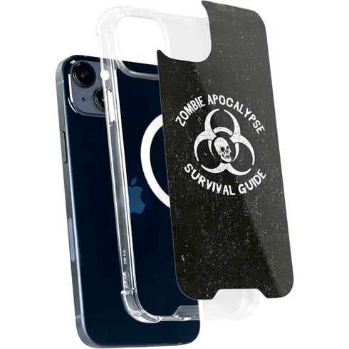 Zombie Apocalypse Survival Guide iPhone 15 Plus MagSafe Case