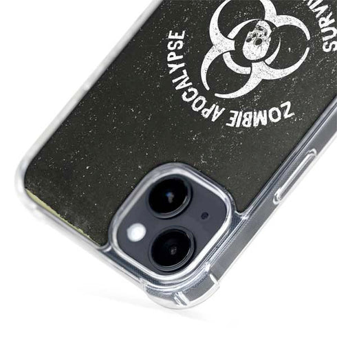 Zombie Apocalypse Survival Guide iPhone 15 Plus MagSafe Case