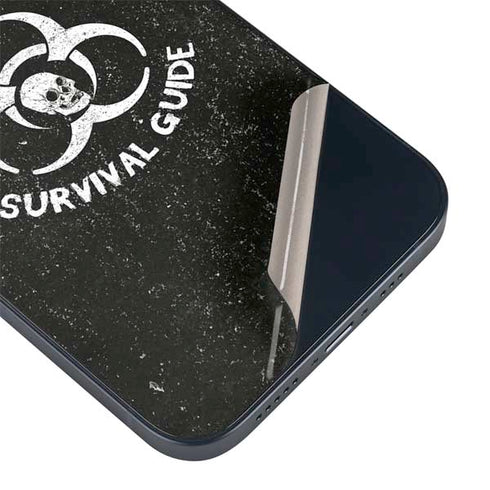 Zombie Apocalypse Survival Guide iPhone 14 Plus Skin