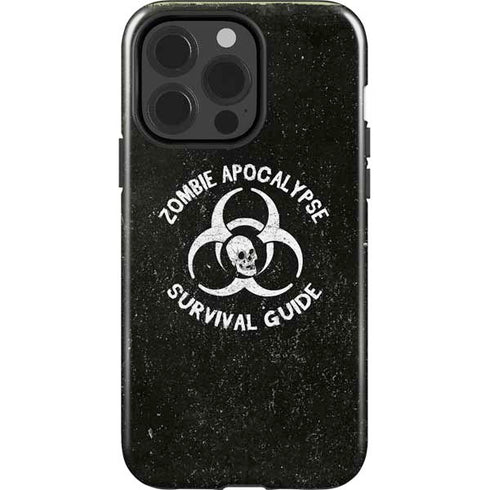 Zombie Apocalypse Survival Guide iPhone 15 Pro Impact Case