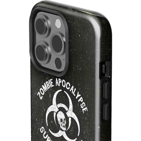 Zombie Apocalypse Survival Guide iPhone 15 Pro Impact Case