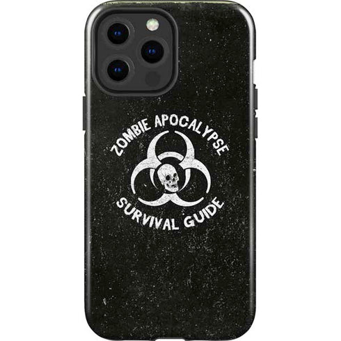 Zombie Apocalypse Survival Guide iPhone 15 Pro Max Impact Case