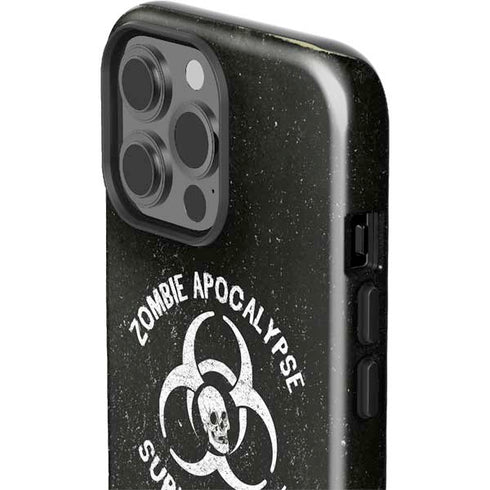 Zombie Apocalypse Survival Guide iPhone 15 Pro Max Impact Case