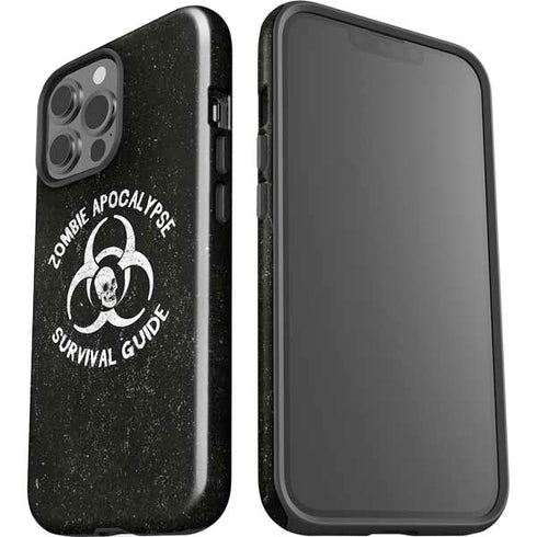 Zombie Apocalypse Survival Guide iPhone 15 Pro Max Impact Case