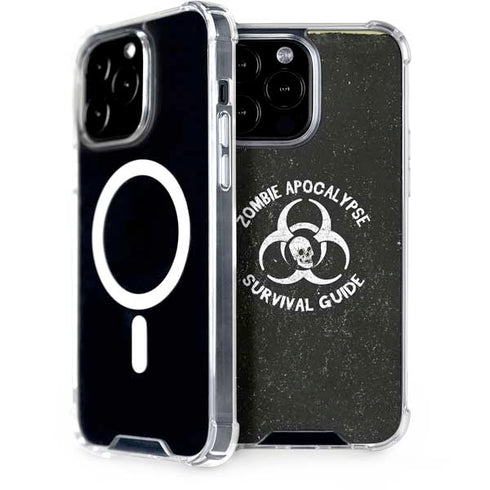Zombie Apocalypse Survival Guide iPhone 15 Pro Max MagSafe Case