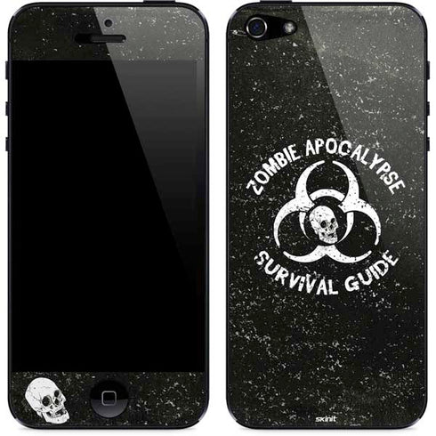Zombie Apocalypse Survival Guide iPhone 5/5s/5SE Skin