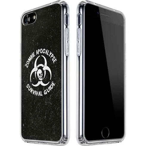 Zombie Apocalypse Survival Guide iPhone SE (2nd & 3rd Gen) Clear Case