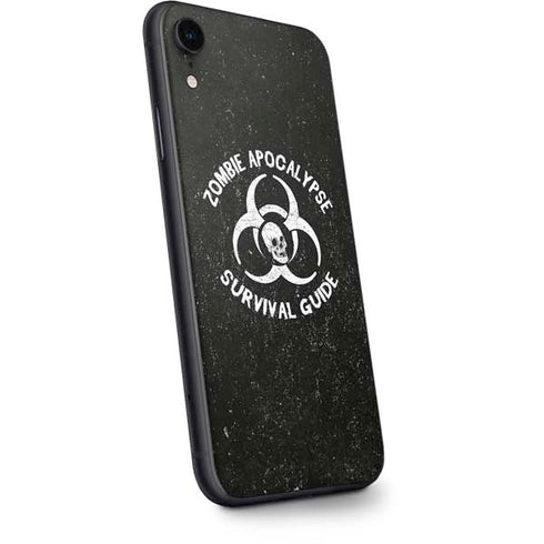 Zombie Apocalypse Survival Guide iPhone XR Skin
