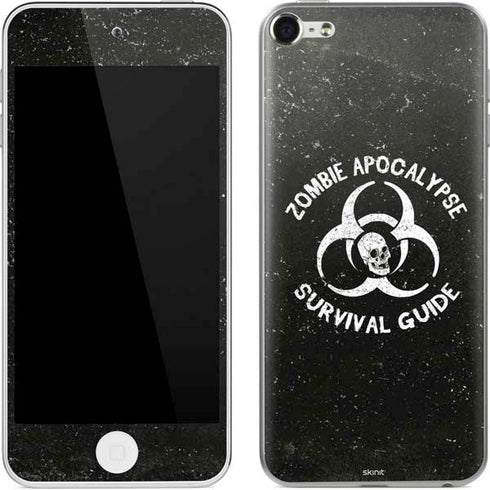 Zombie Apocalypse Survival Guide Apple iPod Skin
