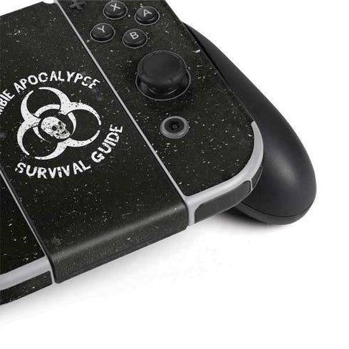 Zombie Apocalypse Survival Guide Nintendo Switch OLED (2021) Skin