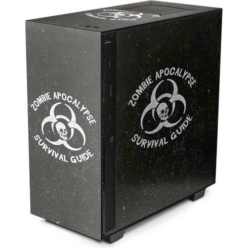 Zombie Apocalypse Survival Guide NZXT H510 Compact ATX Mid-Tower Case Skin