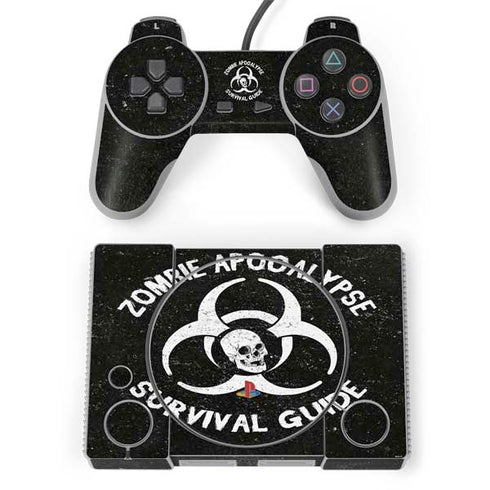 Zombie Apocalypse Survival Guide PlayStation Classic Bundle Skin